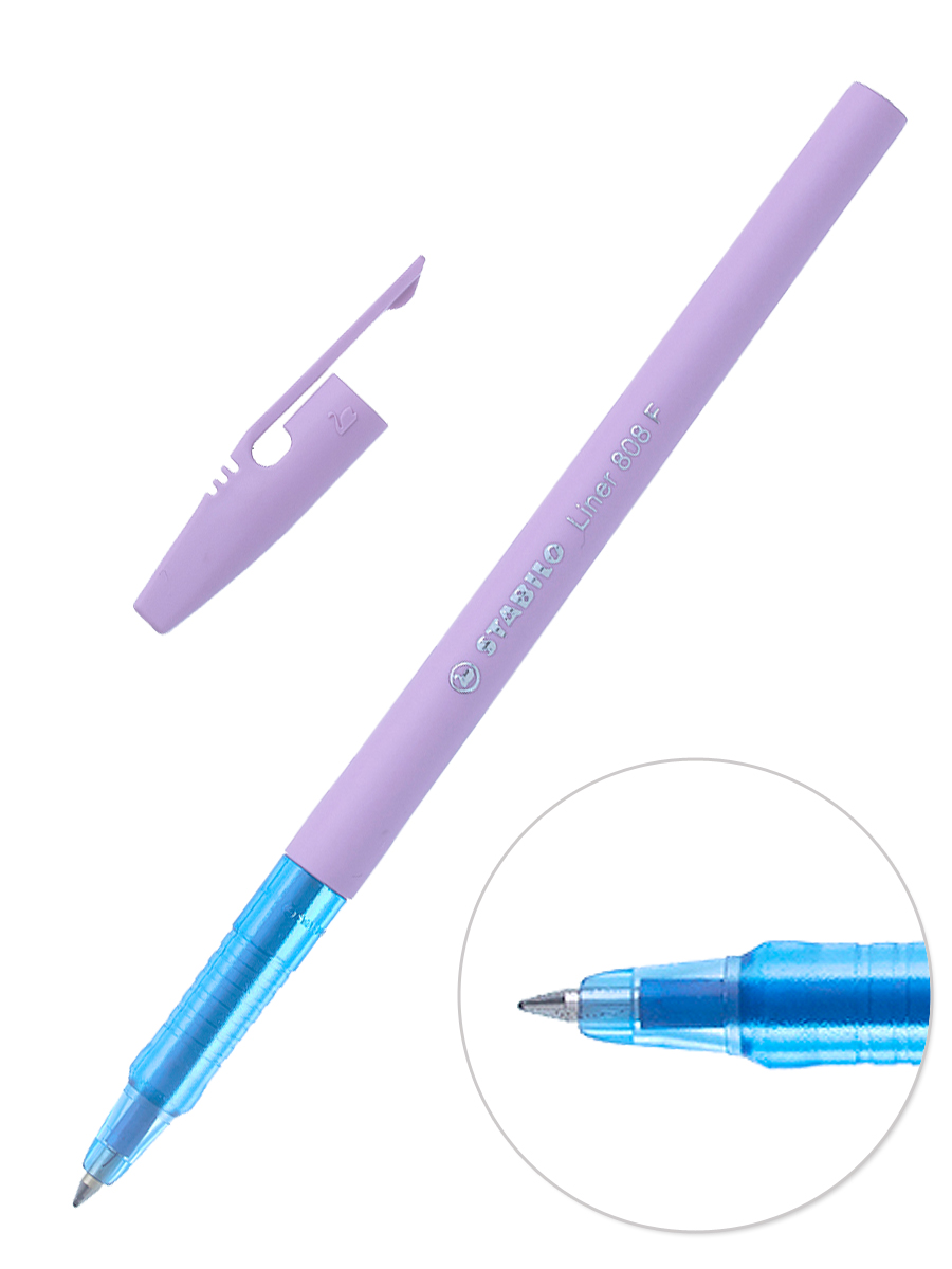 РУЧКА ШАРИКОВАЯ STABILO LINER PASTEL 808 F СИНЯЯ, КОРПУС ЛАВАНДОВЫЙ арт. 808FP1041 6
РУЧКА ШАРИКОВАЯ STABILO LINER PASTEL 808 F СИНЯЯ, КОРПУС ЛАВАНДОВЫЙ арт. 808FP1041 6