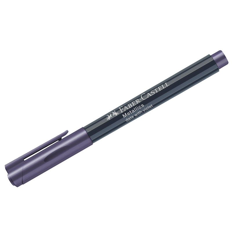 Маркер для декорирования Faber-Castell «Metallics» фиолетовый металлик, пулевидный, 1, 5мм
Маркер для декорирования Faber-Castell «Metallics» фиолетовый металлик, пулевидный, 1, 5мм