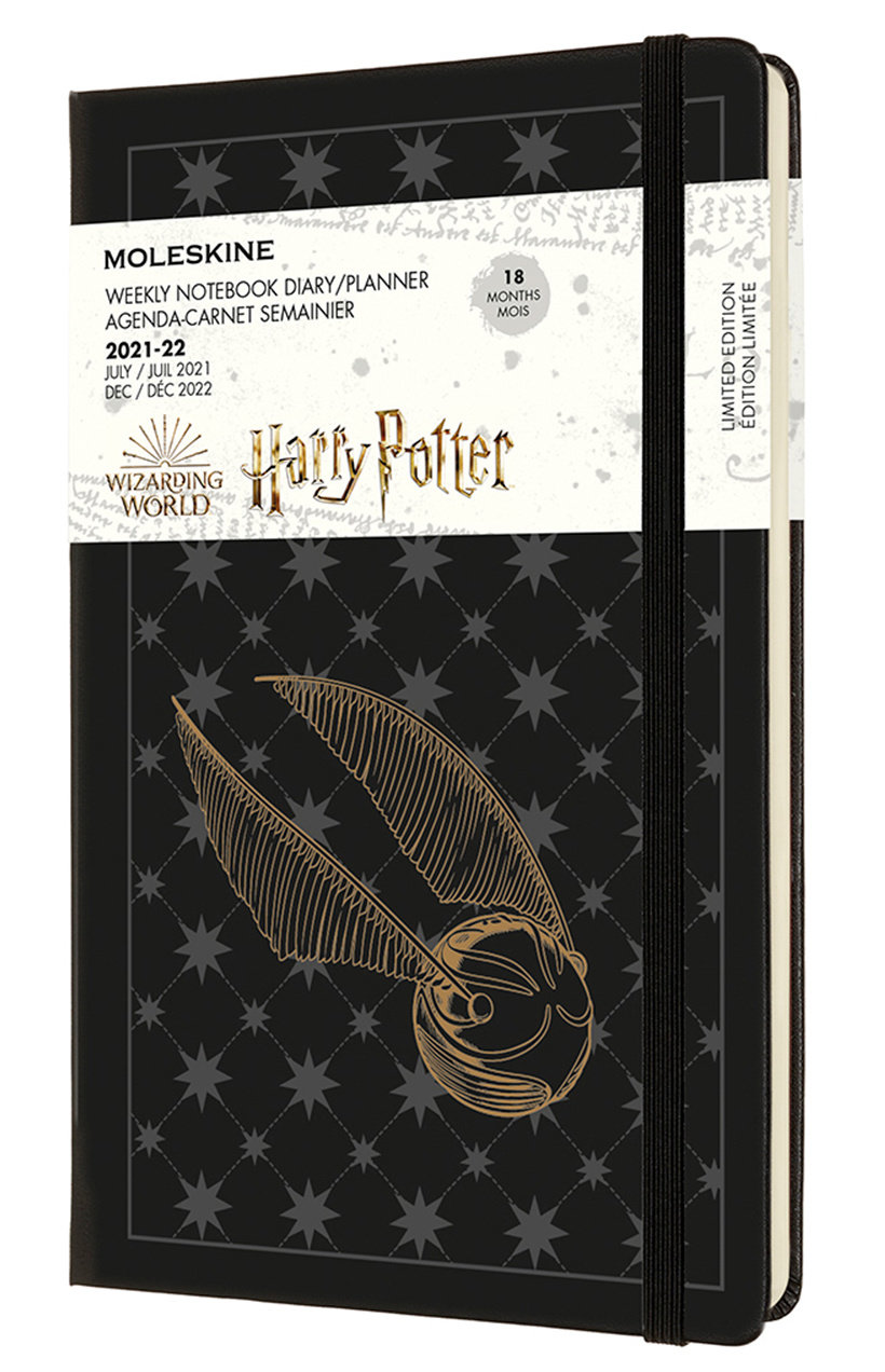 Еженедельник Moleskine ACADEMIC HARRY POTTER Large, датир. 18мес, черный DHP18WN3
Еженедельник Moleskine ACADEMIC HARRY POTTER Large, датир. 18мес, черный DHP18WN3