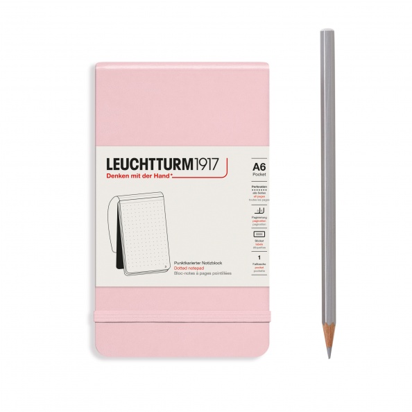 Блокнот Leuchtturm Reporter Notepad Pocket (нелинованный), розовый, 188 стр. , твердая обложка
Блокнот Leuchtturm Reporter Notepad Pocket (нелинованный), розовый, 188 стр. , твердая обложка