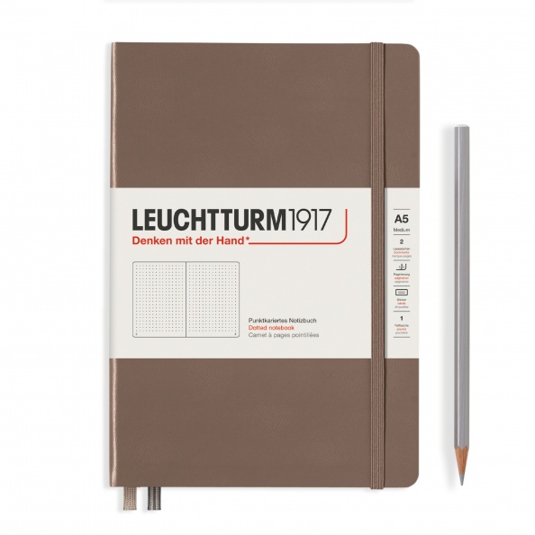 Блокнот Leuchtturm1917 Classic A5 (14. 5x21см. ) 80г/м2 - 251 стр. в точку, твердая обложка, цвет: теплая земля
Блокнот Leuchtturm1917 Classic A5 (14. 5x21см. ) 80г/м2 - 251 стр. в точку, твердая обложка, цвет: теплая земля