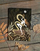 Поэтический мини-постер Укротительница змей