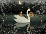 Мини постер Дворникова «Лебедь»
