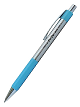 Ручка шариковая автоматическая Penac Pepe 0,  7мм синяя,  корпус металл/голубой арт.  BB0503-25