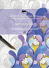 Artists' Colouring Book - Art Nouveau