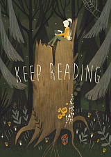 Мини-постер Дворникова А.  «Keep reading»