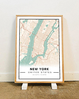 Постер «Нью-Йорк» 50*70