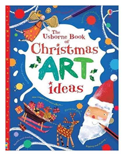 

the Usborne book of Christmas ART