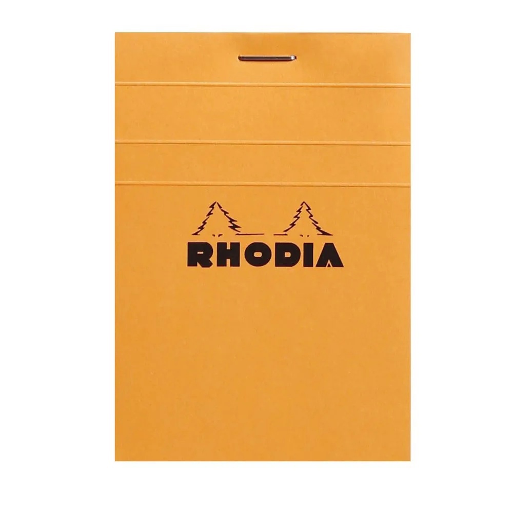 

Блокнот Rhodia Basics №11 А7 клетка оранжевый