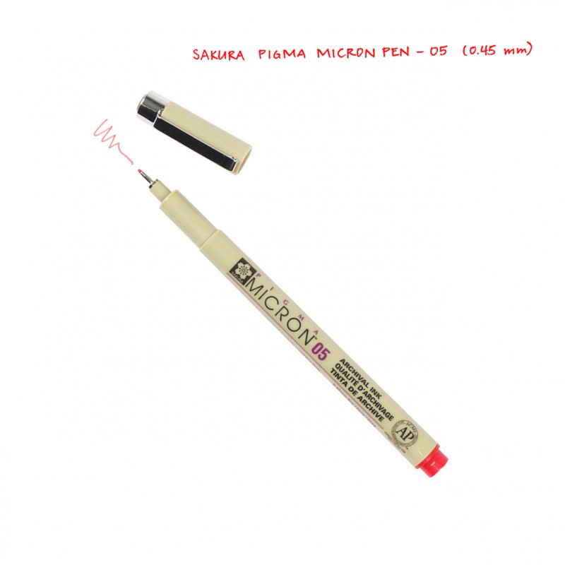 

Линер PIGMA MICRON05 0, 45 мм красный