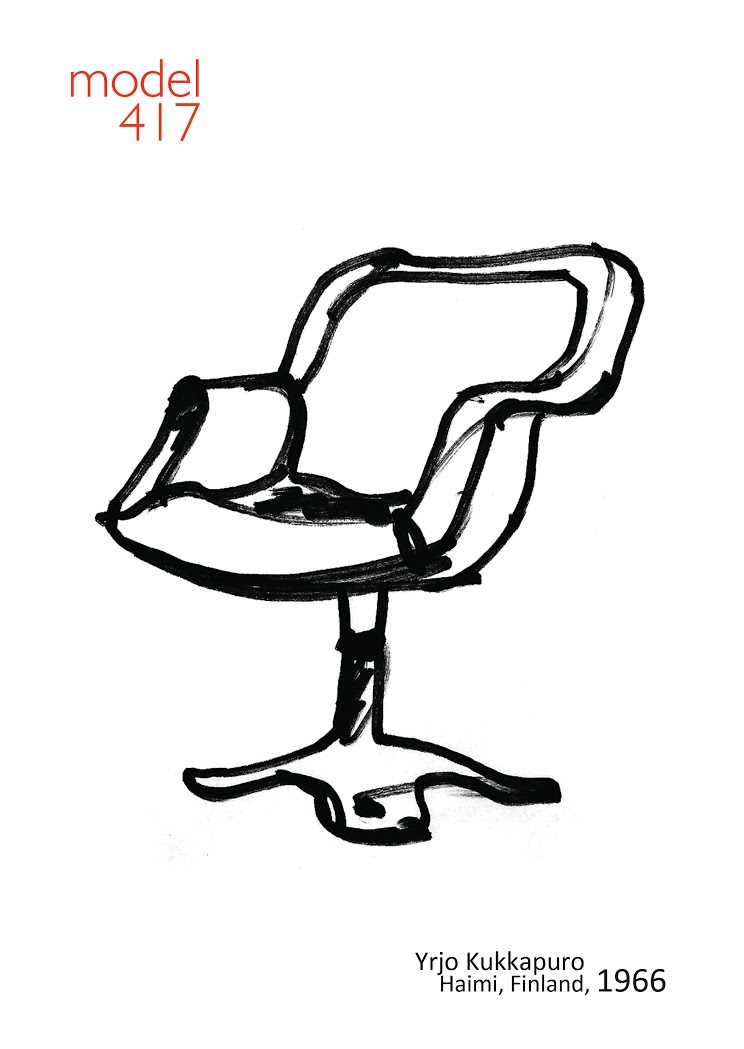 

Открытка Kurlygina Natasha «Chair Model 417»