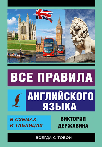 

Все правила английского языка в схемах и таблицах