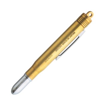 

Midori Brass Ballpoint Pen, Gold