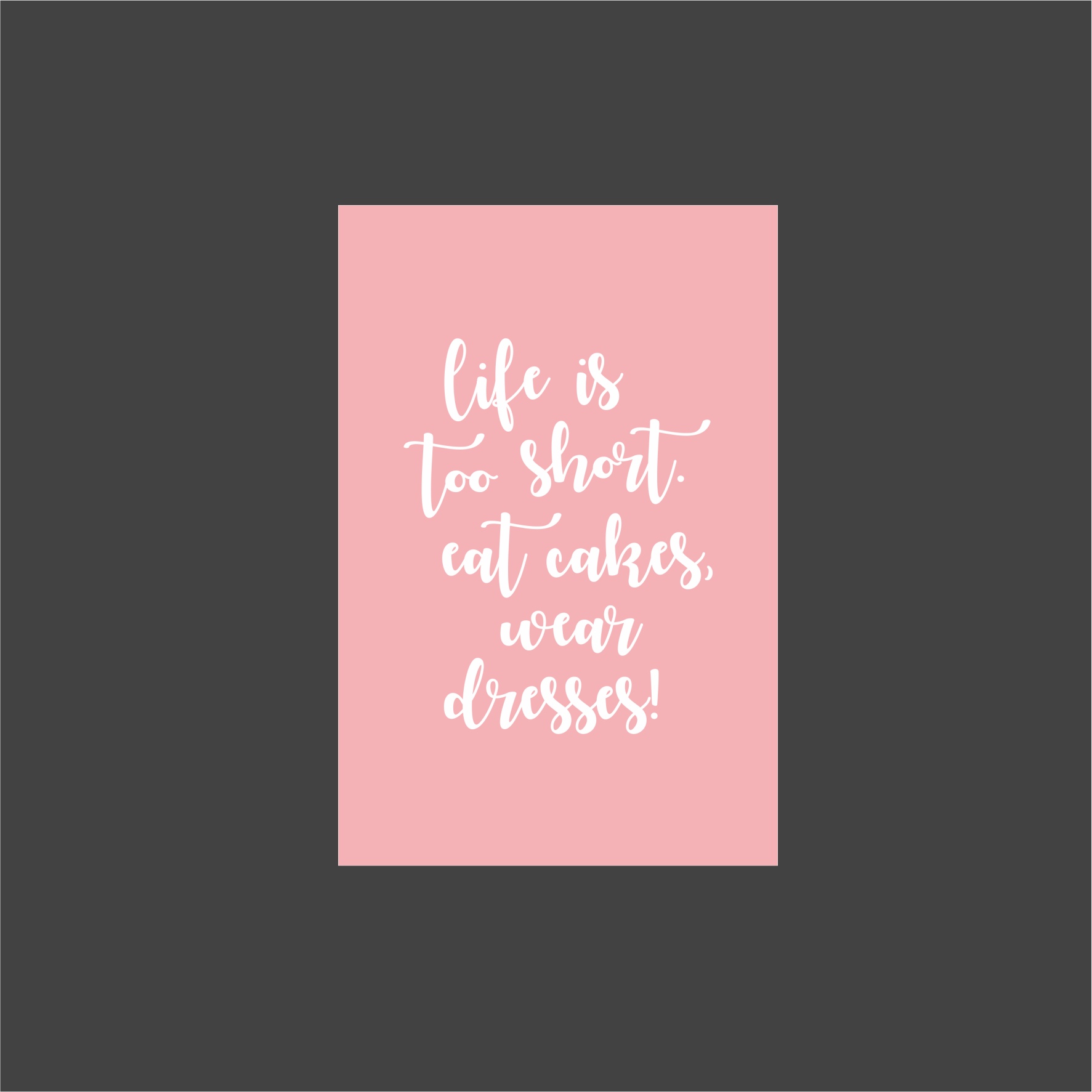 

Открытки Malen «Life is»