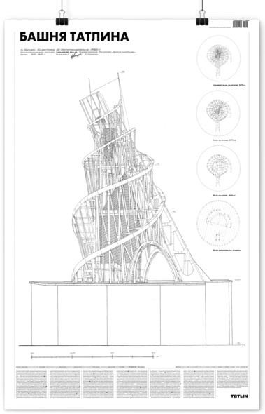 Плакат Башня Татлина