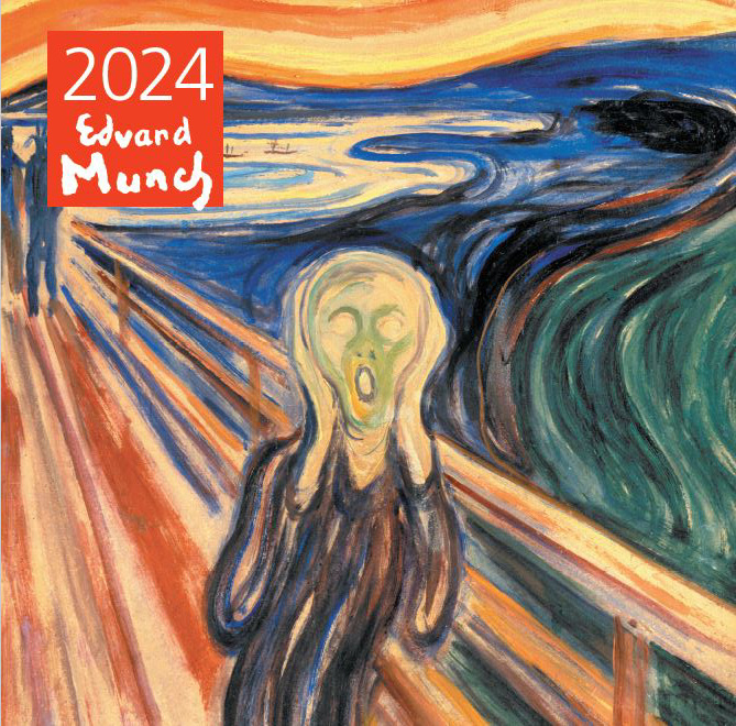 

Календарь настенный на 2024 год. Эдвард Мунк