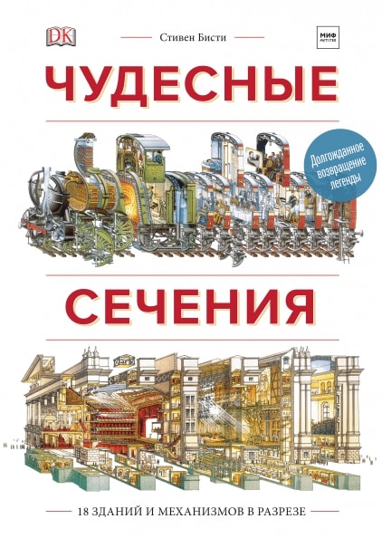 

Чудесные сечения. 18 зданий и механизмов в разрезе