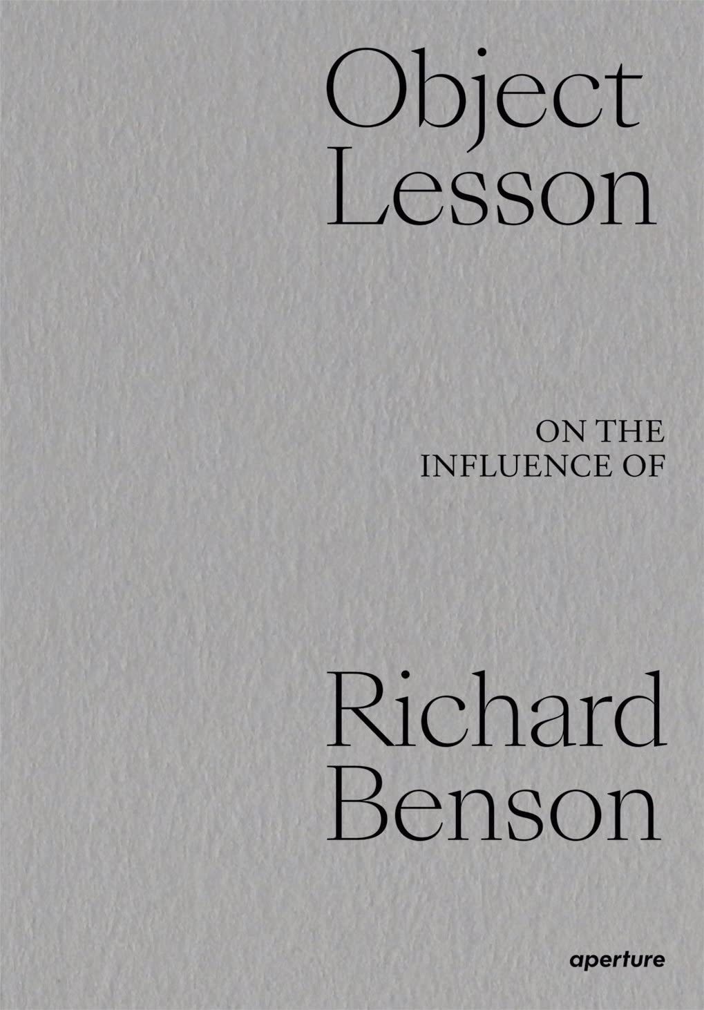 Object Lesson: On the Influence of Richard Benson images from the bible old testament