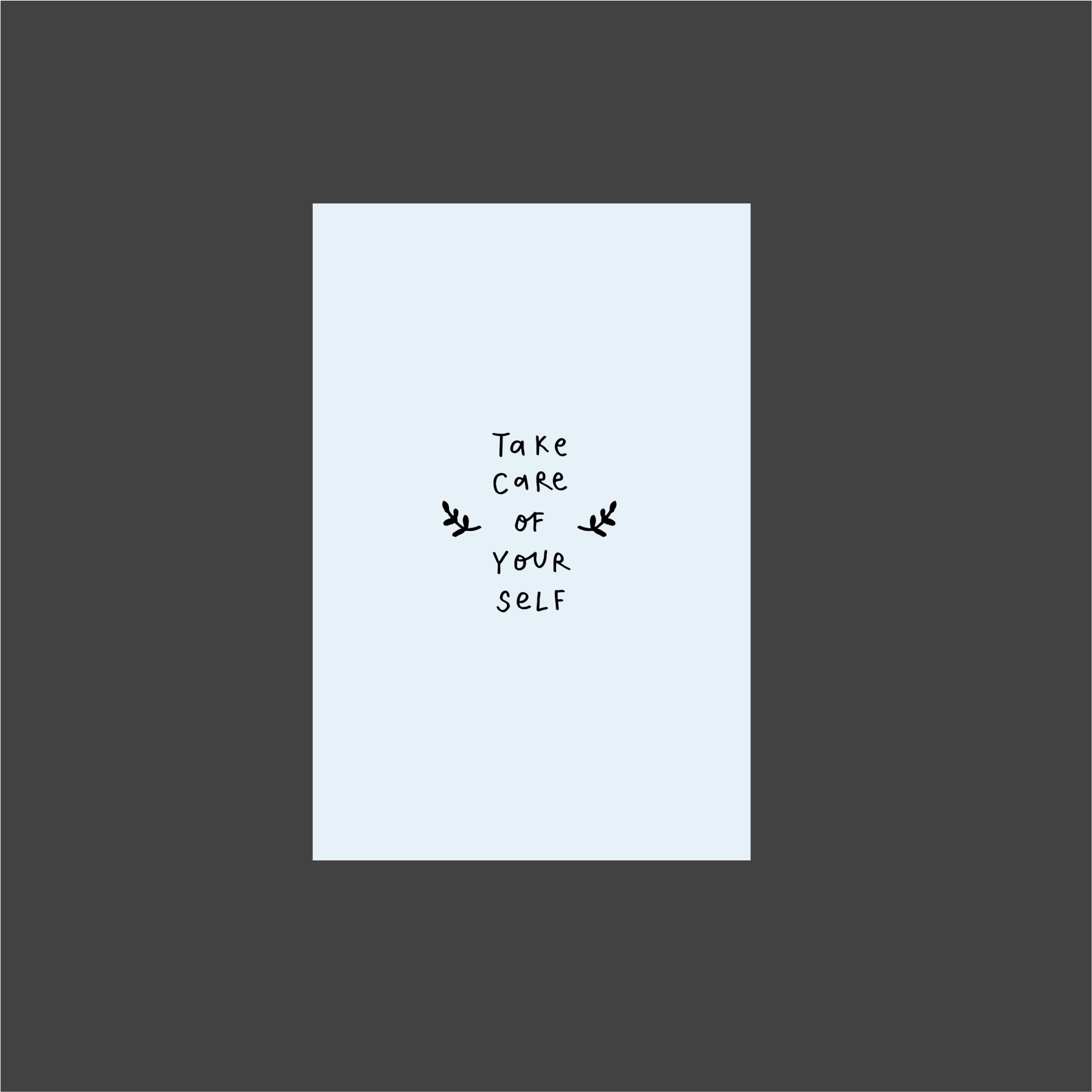

Открытки Malen «Take care»