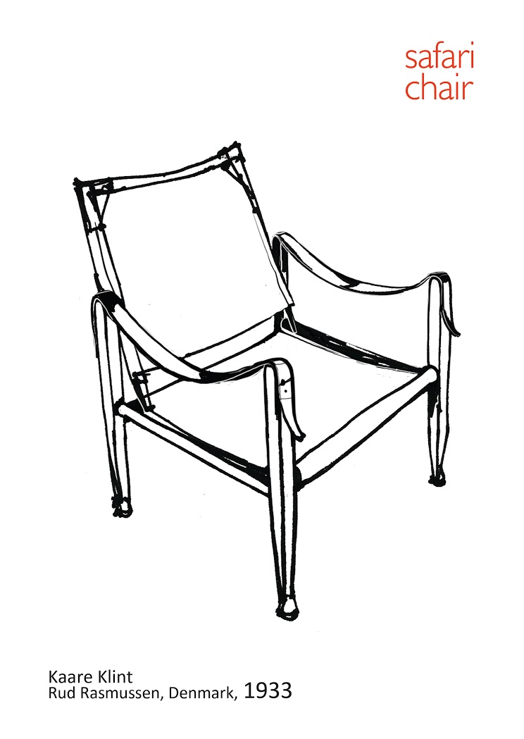 Открытка Kurlygina Natasha «Chair Safari Chair»