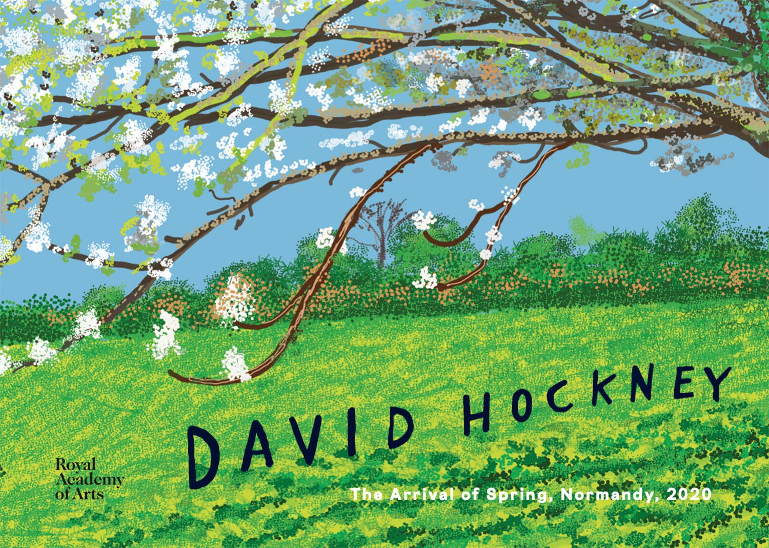 

David Hockney: The Arrival of Spring, Normandy, 2020