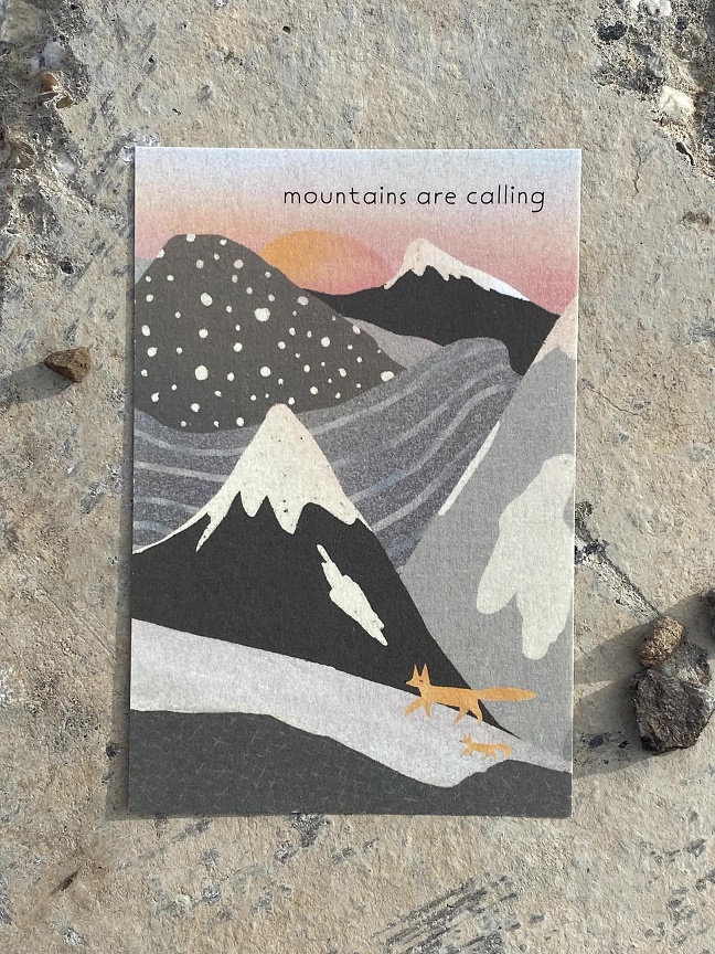 

Открытка Lukomorie «Mountains are caling»