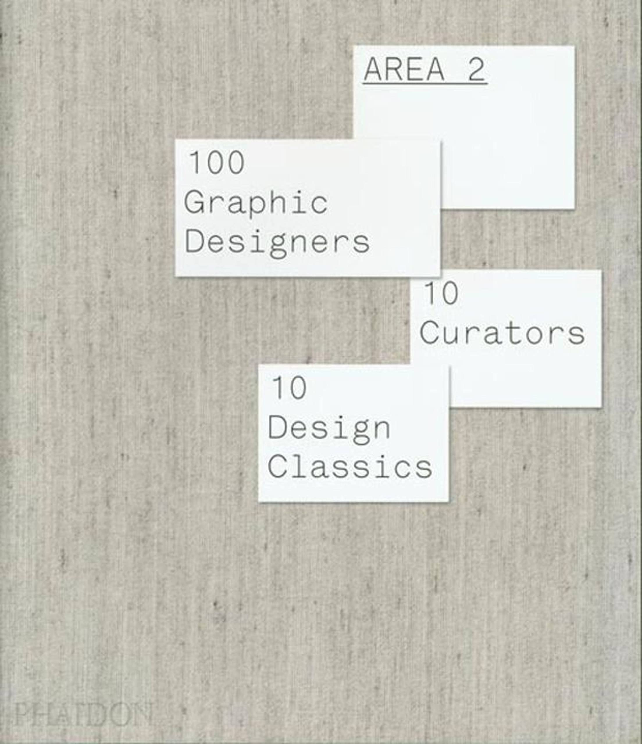  - Area 2: 100 Graphic Designers, 10 Curators, 10 Design Classics