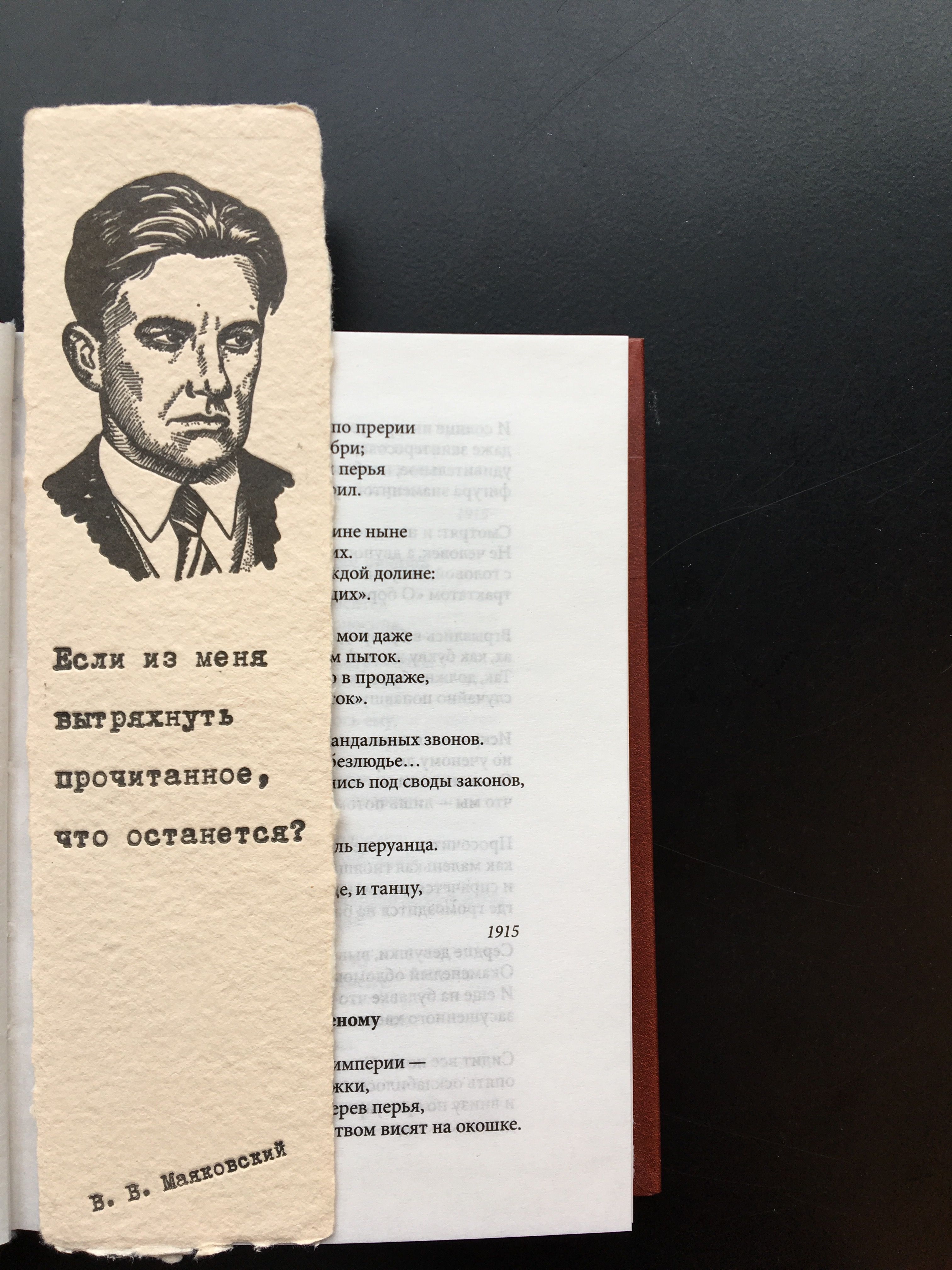 

Закладка Маяковский