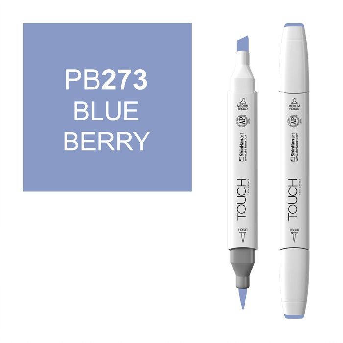 

Маркер TOUCH BRUSH 273 черничный