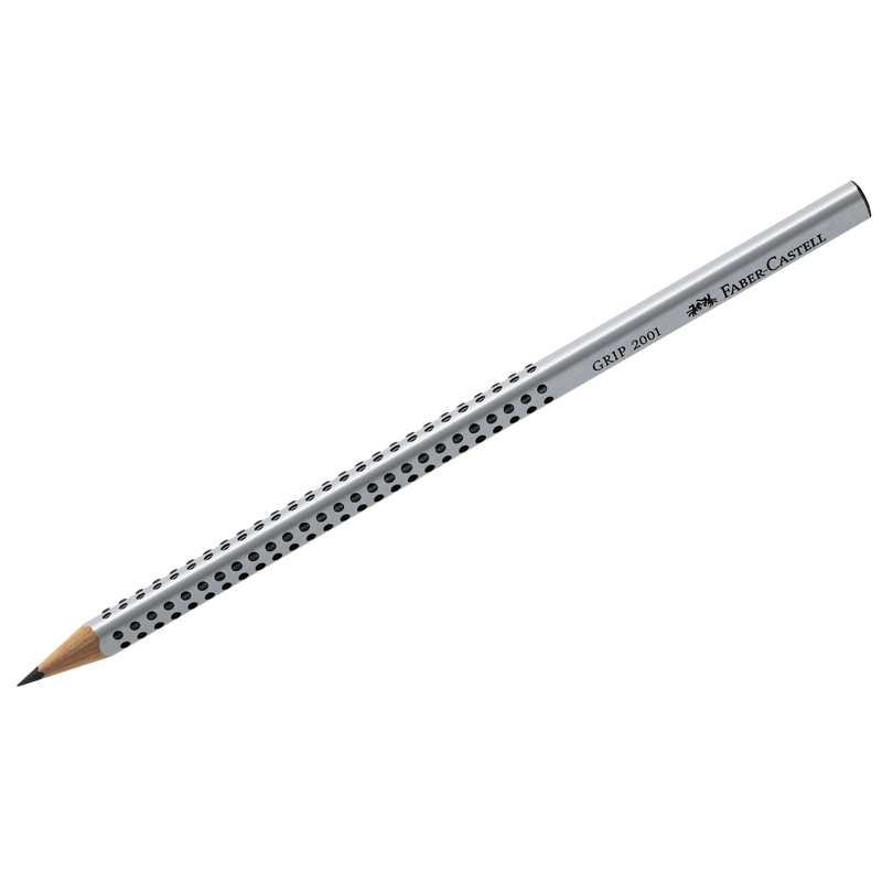 

Карандаш ч/г Faber-Castell «Grip 2001» 2B, трехгранный, заточ