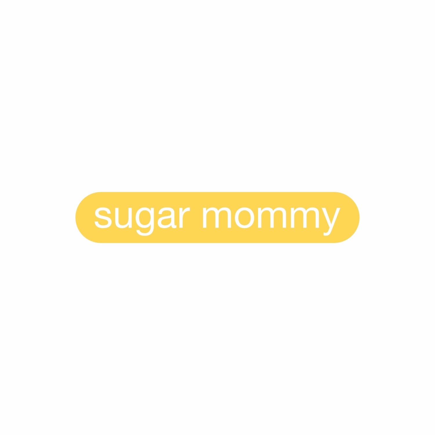 

Стикер объемный Subbotnee Sugar mommy