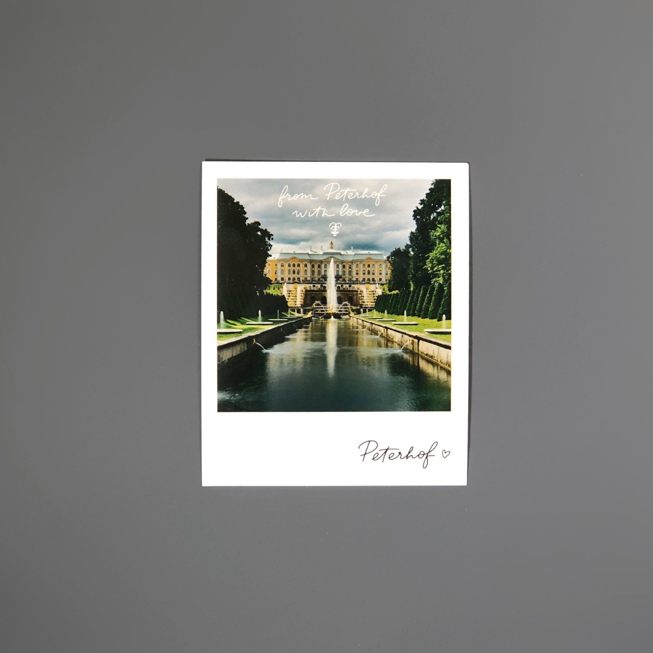 

Открытка «Большой Петергофский дворец. Фото»