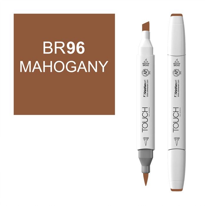 

Маркер TOUCH BRUSH 096 красное дерево