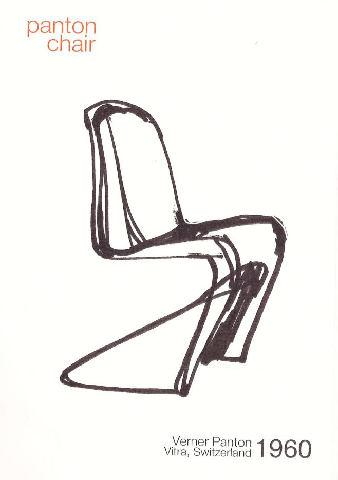 

Открытка Chair Panton