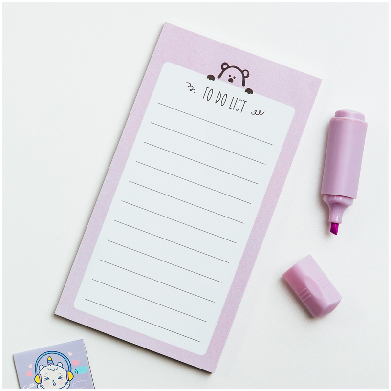 

Блок для записей To Do List «Dew»