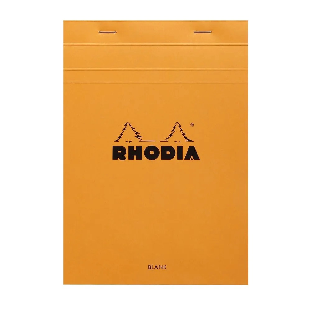 

Блокнот Rhodia Basics №16 А5 без линовки оранжевый