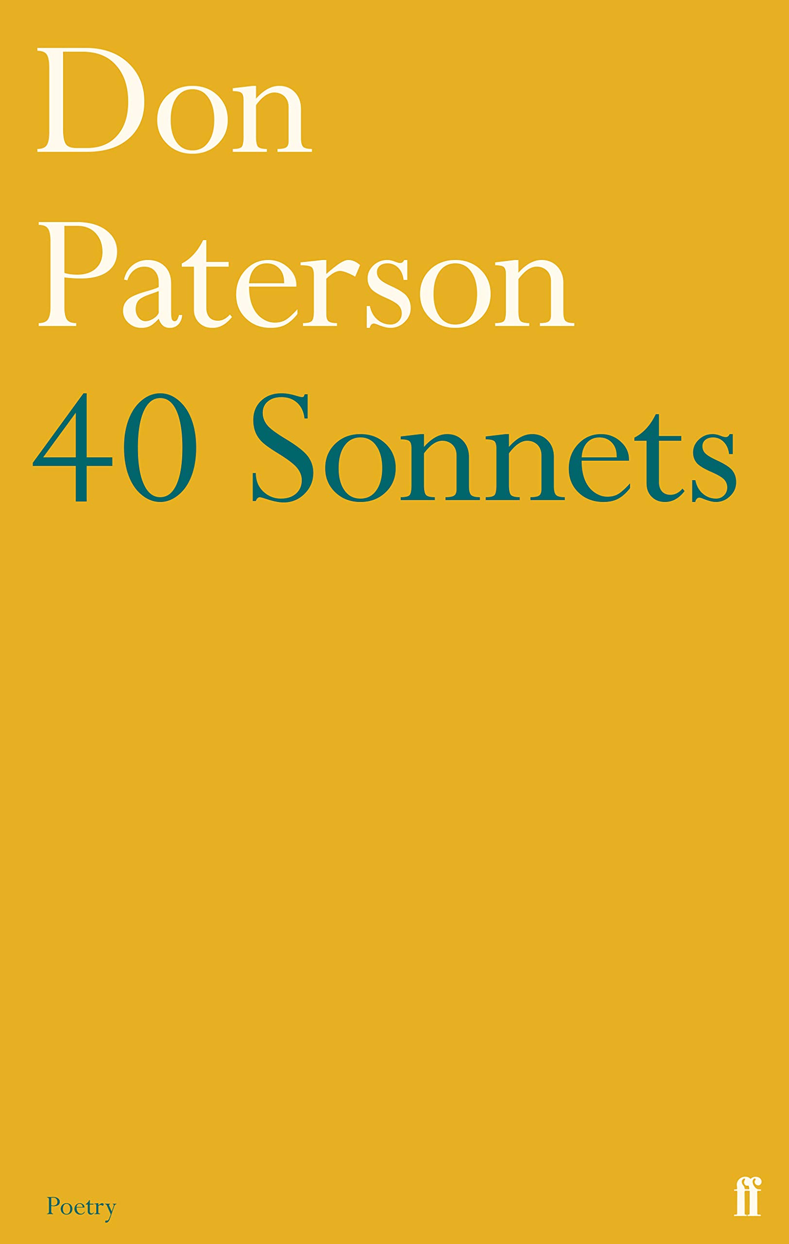 40 Sonnets the puffin book of fantastic first poems