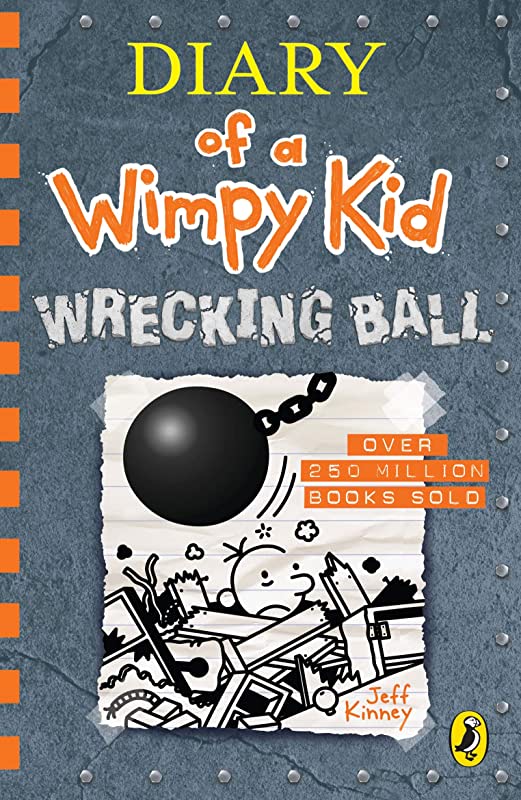 Diary of a Wimpy Kid: Wrecking Ball (Book 14) a5 notebook spiral binder sarah j maas coil note diary wolf elk rune inspirational motivational quotes carnet travel journal