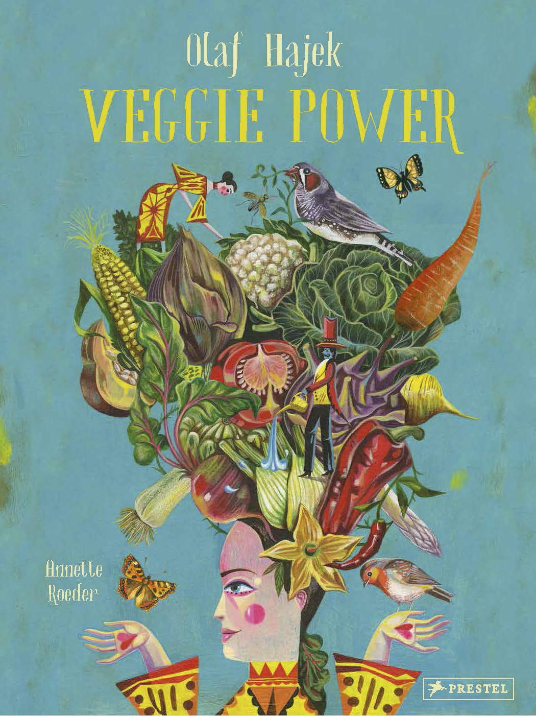 Olaf Hajek Veggie Power a brief history of britain 1851 2021 from world power to