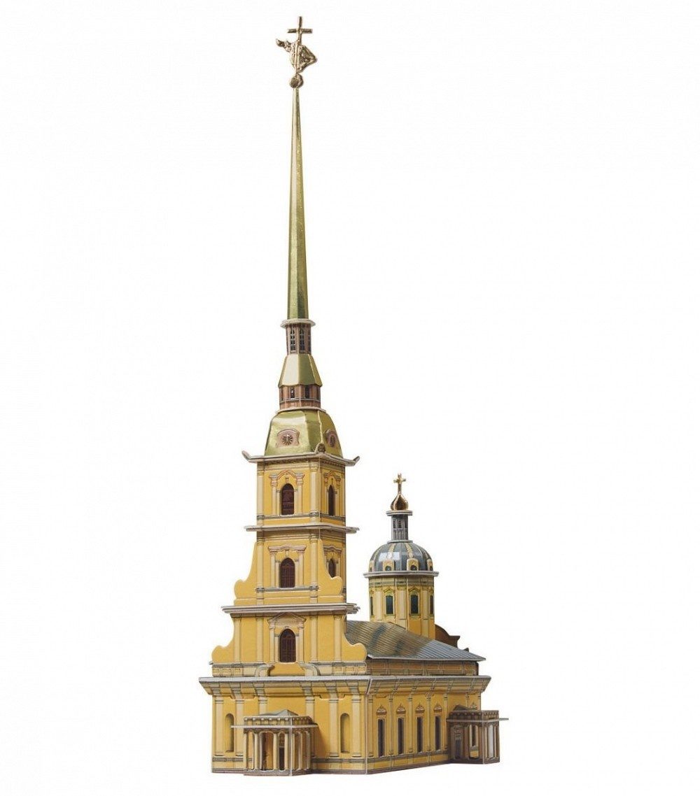 

СБОРНАЯ МОДЕЛЬ «ПЕТРОПАВЛОВСКИЙ СОБОР»