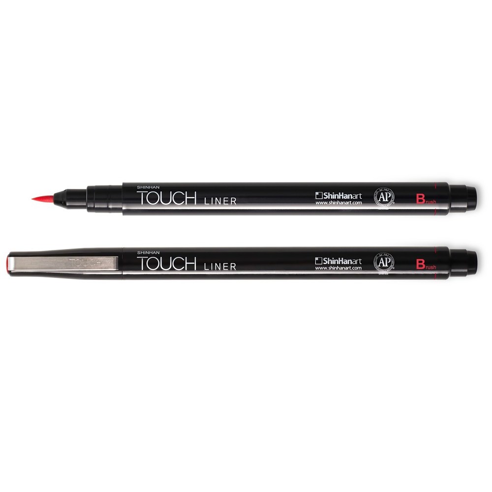 

Линер Touch Liner Brush красный