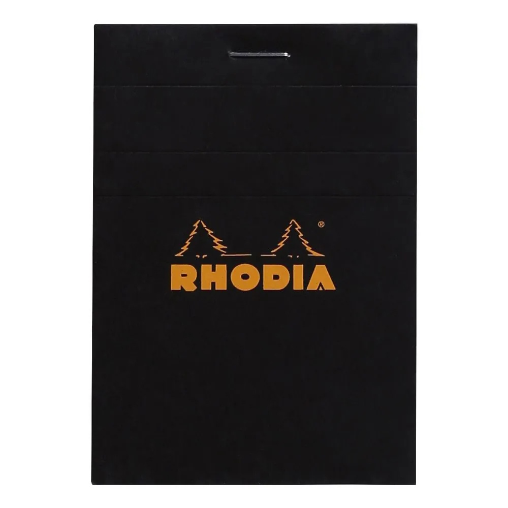 

Блокнот Rhodia Basics №11 А7 линейка черный
