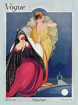 Плакат «VOGUE.  Три дамы и луна».  Серия плакатов. 