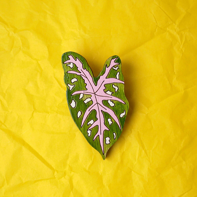 Брошка Билла Трейлора «Калладиум»