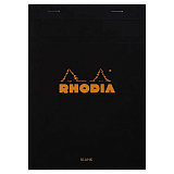 Блокнот Rhodia Basics №16 А5 без линовки черный