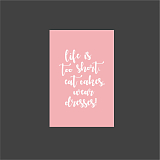 Открытки Malen «Life is»