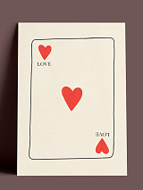Открытка O PAPER PAPER «Карта Love»