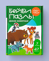 Бейби пазл «Дикие животные»