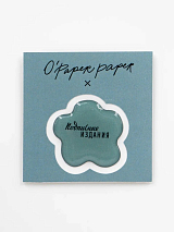Стикер O PAPER PAPER цветочек голубой