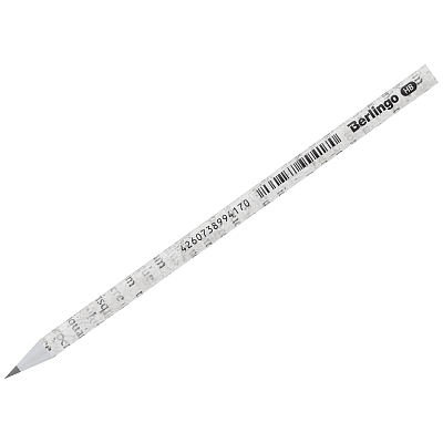 Карандаш чг Berlingo Green series Newspaper pencil HB заточен 38₽